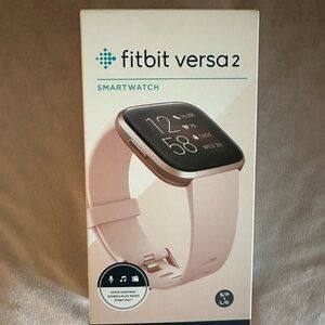 Fitbit Versa 2 Smartwatch - Soft Pink